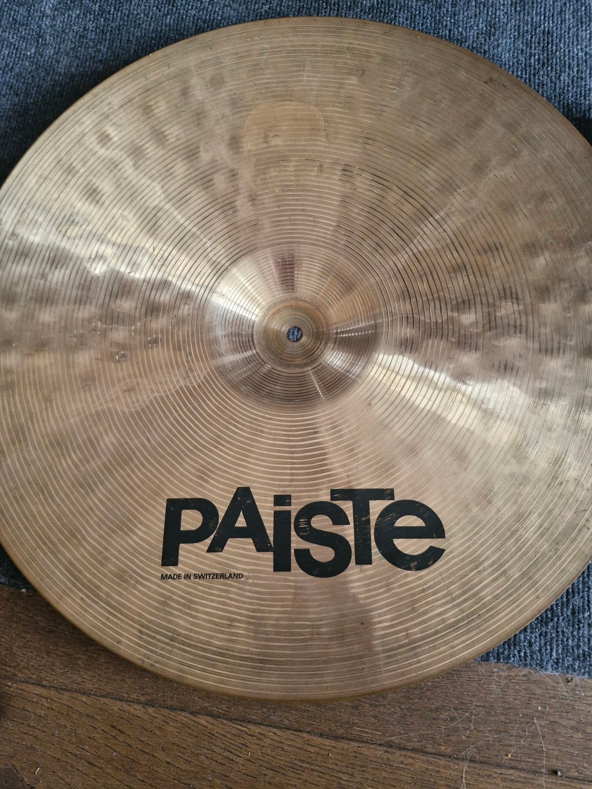 Paiste Alpha Power Hi-Hat 14" en Power Ride 20" bekkens, Muziek en Instrumenten, Ophalen of Verzenden, Gebruikt, Drums of Percussie
