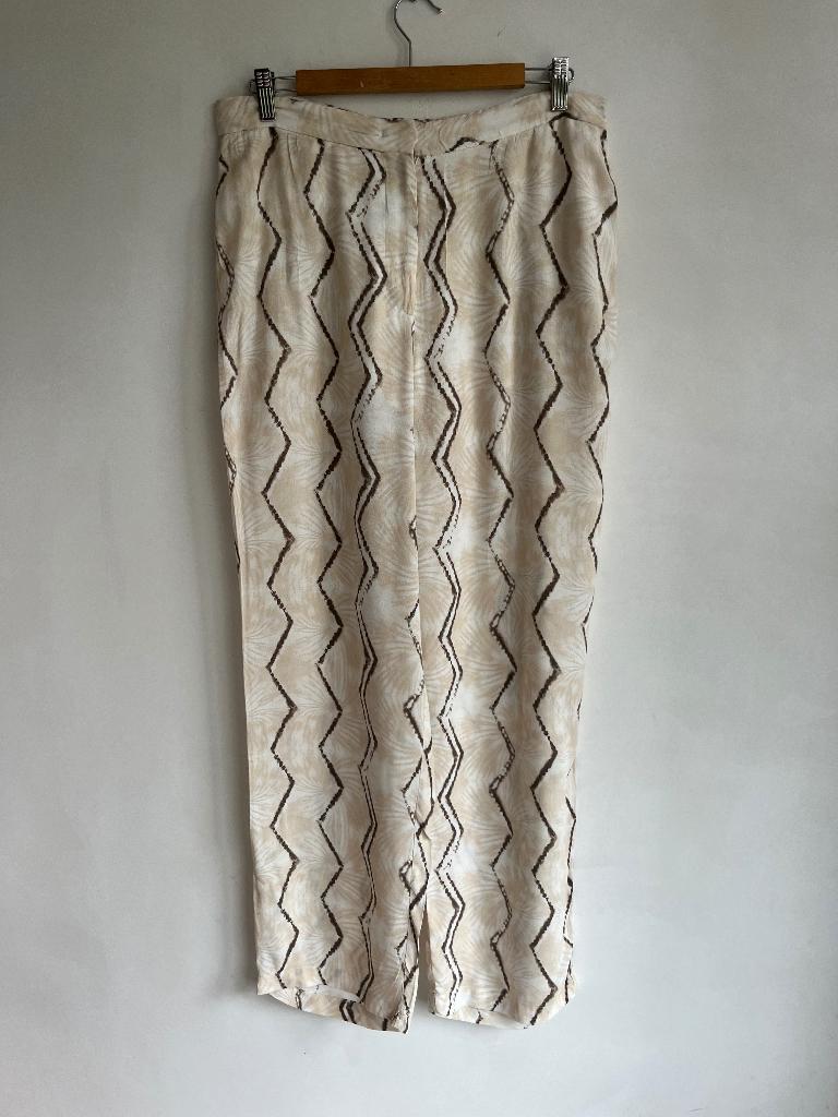 yaya broek beige maat 40, Maat 38/40 (M), Verzenden, Beige, Zo goed als nieuw