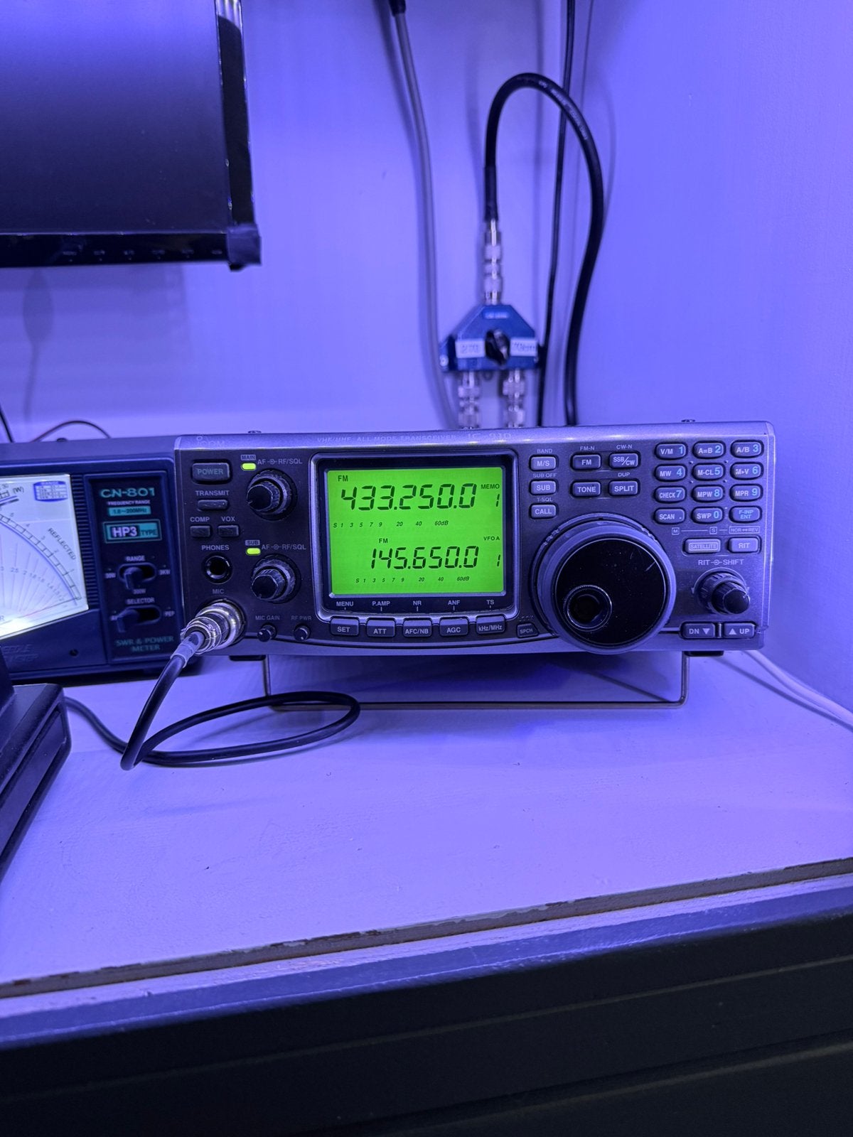 Icom 910 h, Telecommunicatie, Zenders en Ontvangers, Ophalen, Zo goed als nieuw