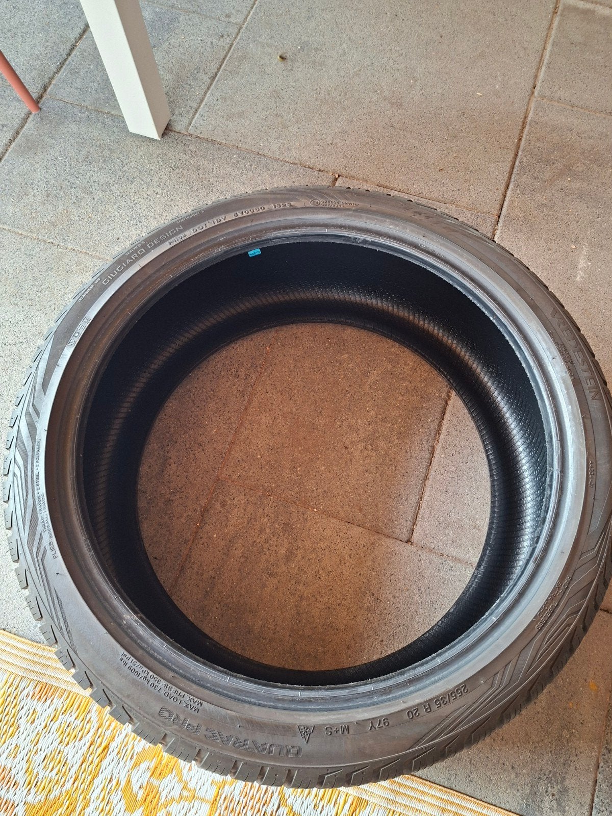 Vredestein Quatrac Pro 255/35 R20 96Y M+S All-Season Band, Ophalen, Gebruikt