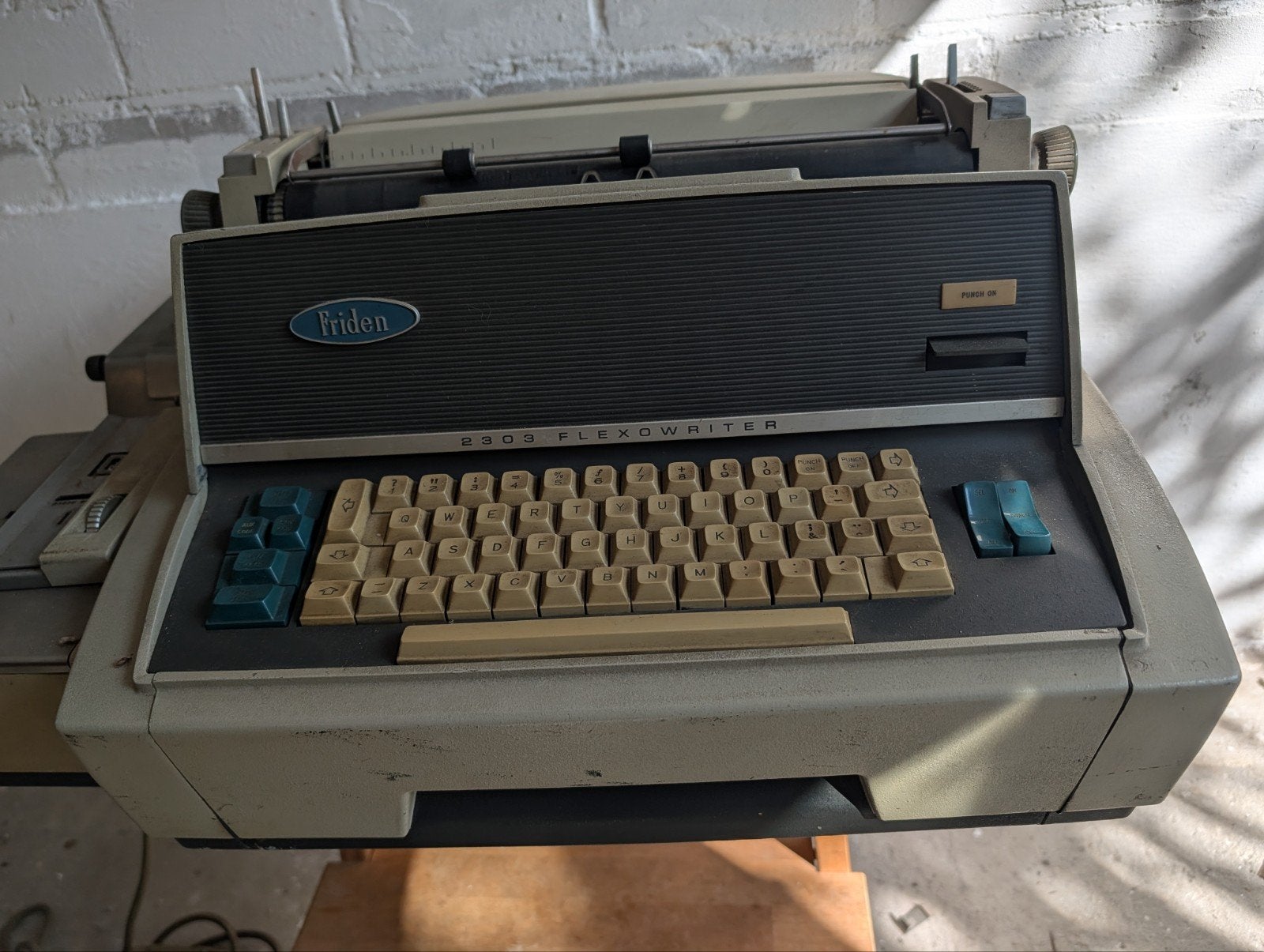 Vintage Friden flexowriter 2303 - antieke typemachine, Diversen, Typemachines, Ophalen, Gebruikt