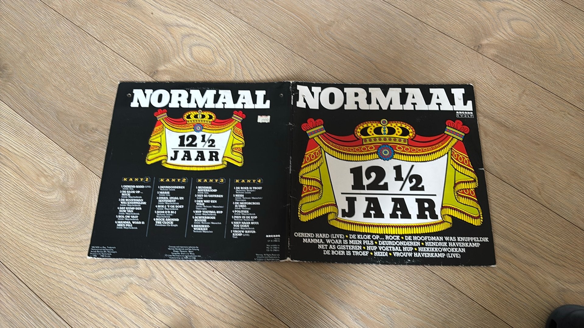 Normaal 12,5 jaar. Elpee, Ophalen of Verzenden, Gebruikt, 12 inch
