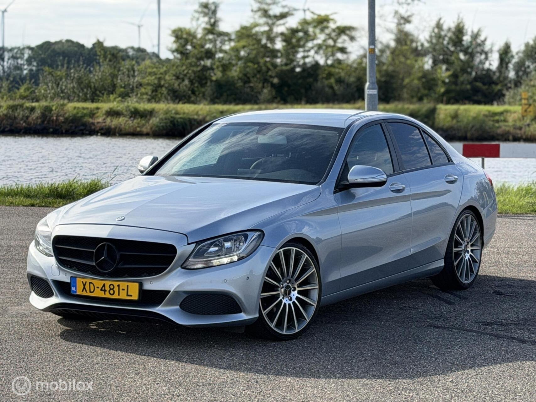Mercedes C-klasse 200 CDI, Leer, 20inch Amg , Blikvanger !, 1385 kg, Gebruikt, Euro 6, 4 cilinders
