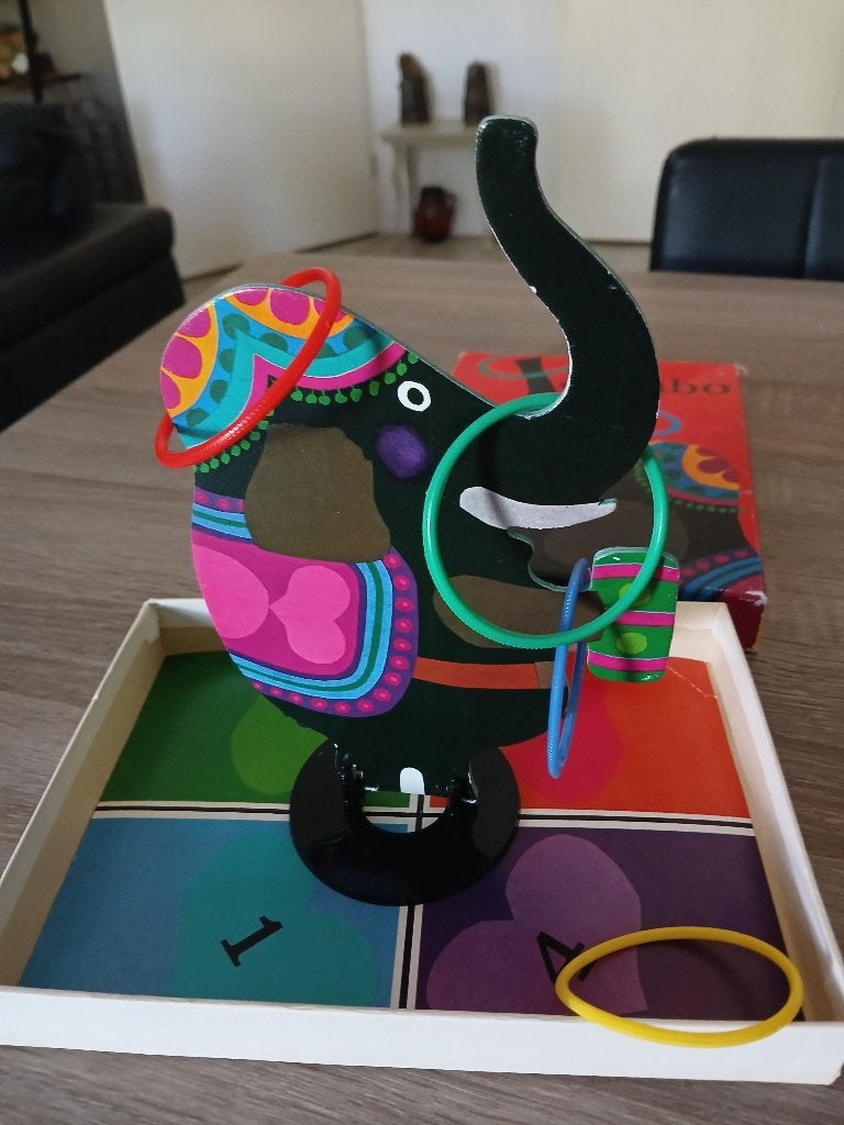 Jumbo, Ringwerp spel, Een of twee spelers, Ophalen of Verzenden, Gebruikt, Jumbo