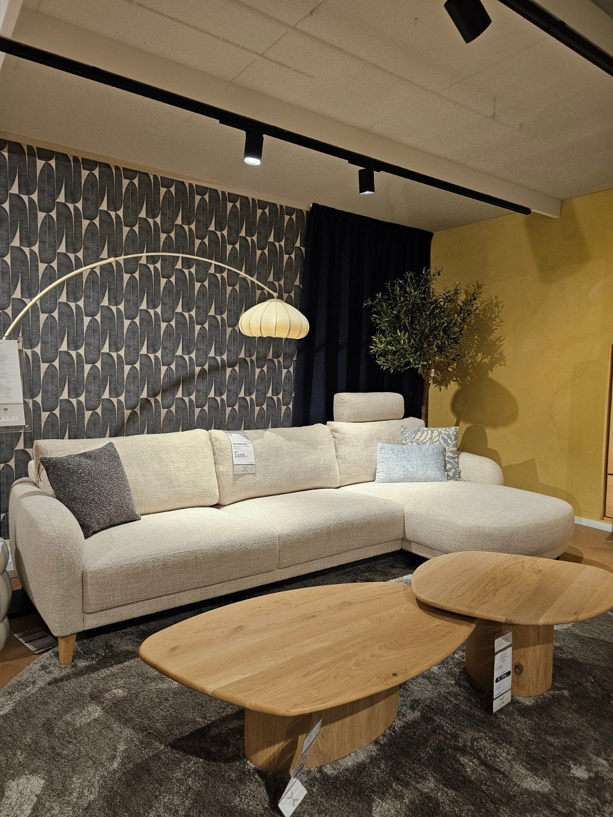 Moderne Hoekbank Manciano Xooon, Ophalen, Zo goed als nieuw, Stof, Modern