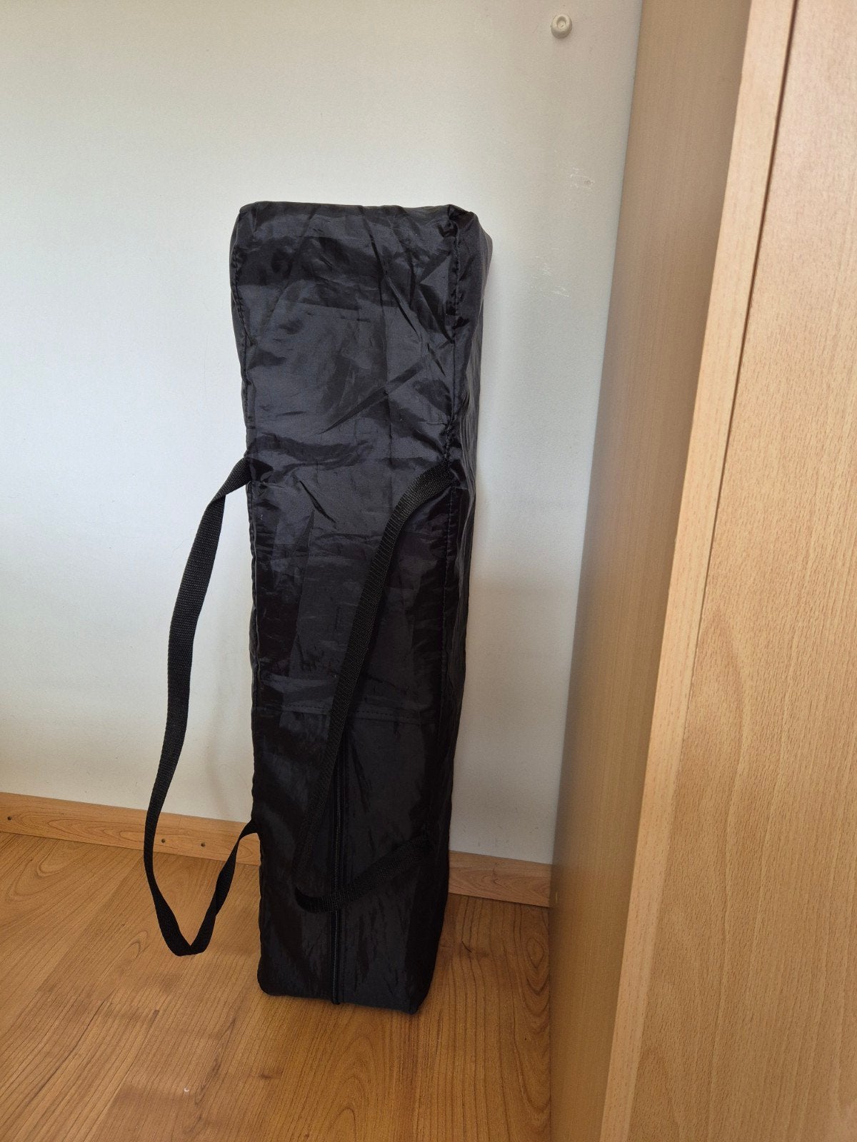 Inklapbare box met extra dik matras, Ophalen, Zo goed als nieuw, Vierkant