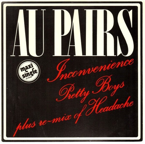au pairs / inconvenience - punk/new wave, Cd's en Dvd's, Gebruikt, Verzenden, EP, EP