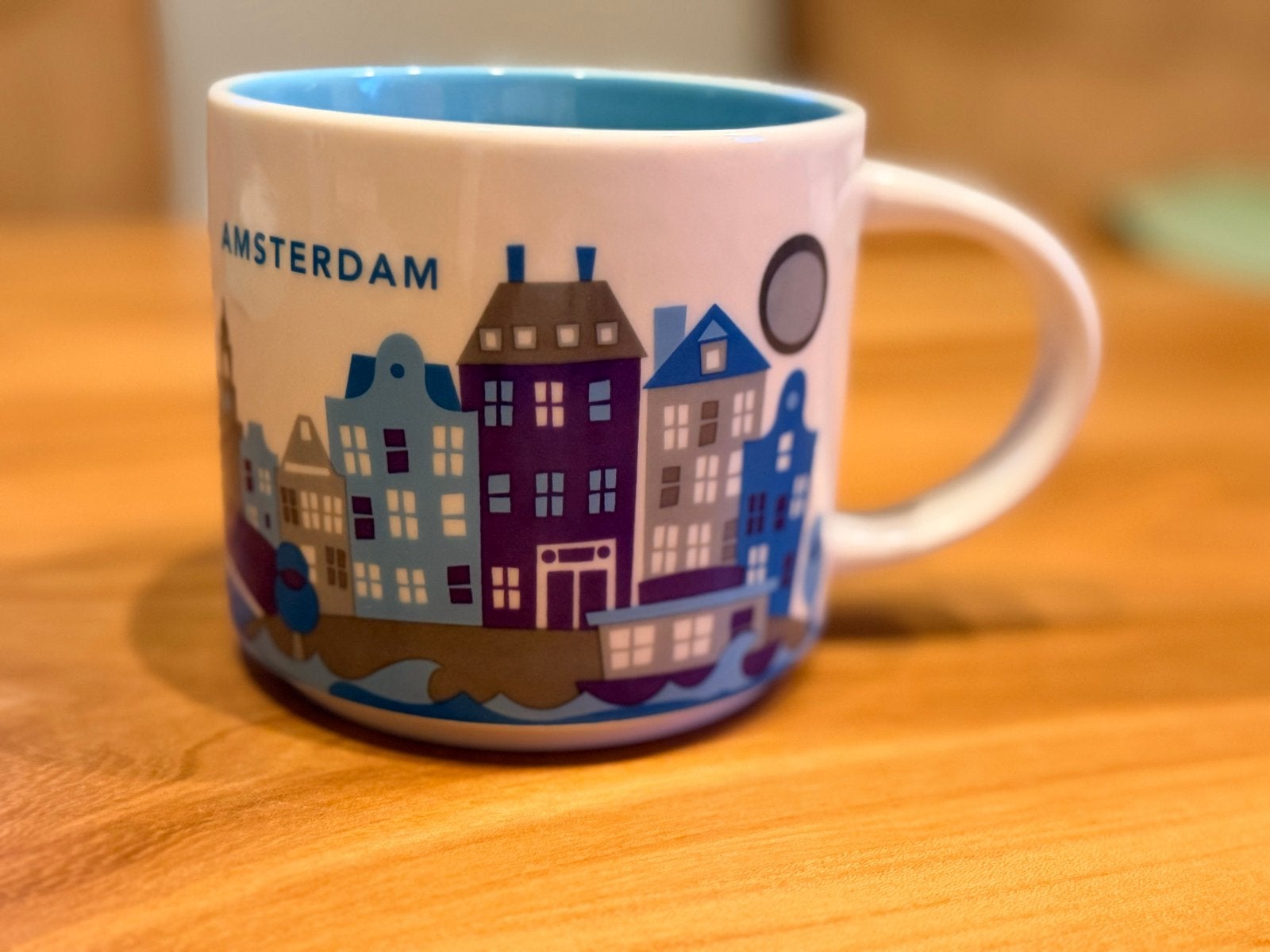 Starbucks Amsterdam You Are Here Collection Mok, Keramiek, Zo goed als nieuw, Starbucks, Modern