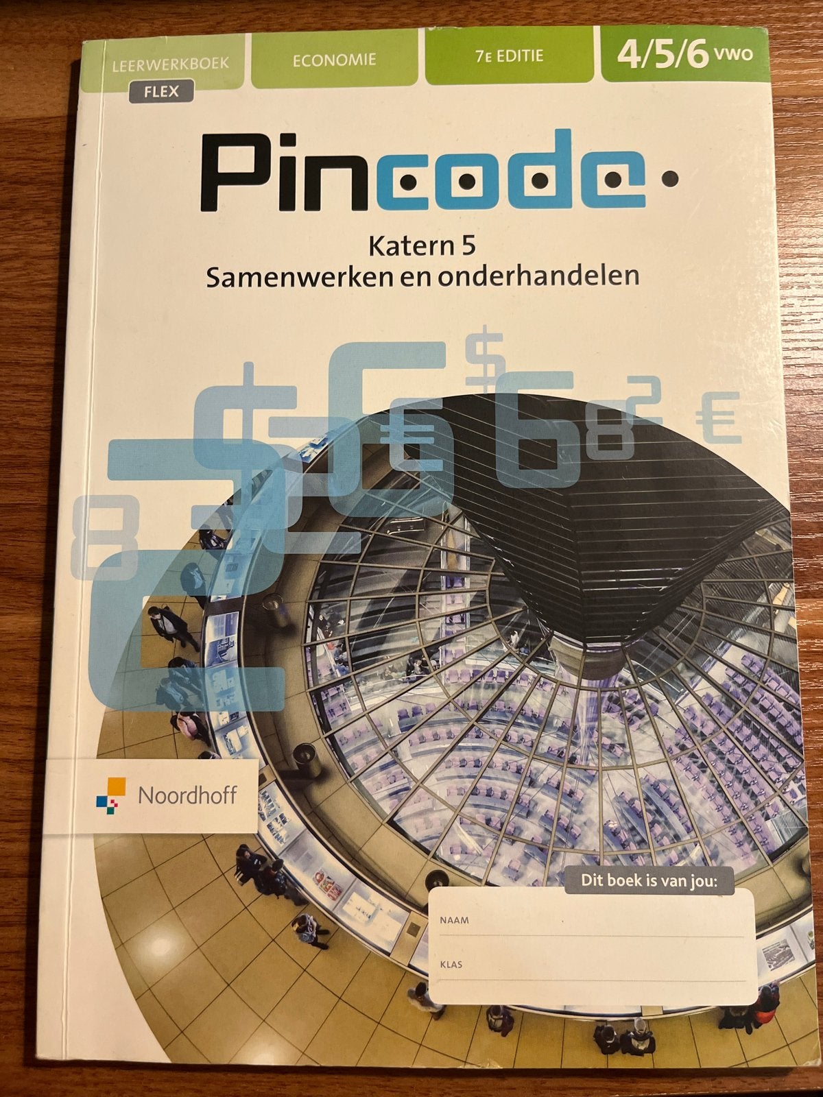 Pincode Economie 7e editie 4/5/6 VWO Leerwerkboek, Ophalen of Verzenden, Zo goed als nieuw, Overige onderwerpen