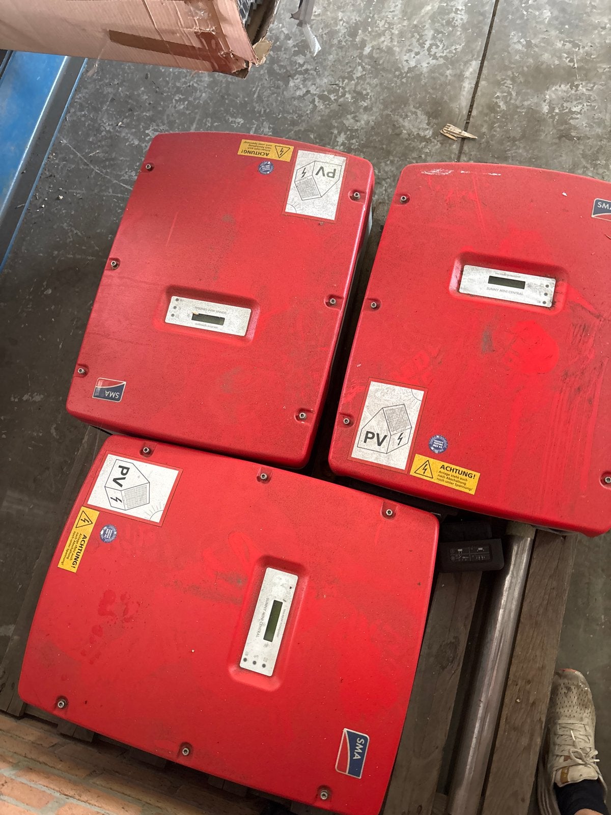SMA Sunny Mini Central 10000TL-10 3-fase omvormers, Doe-het-zelf en Verbouw, Zonnepanelen en Toebehoren, Ophalen of Verzenden