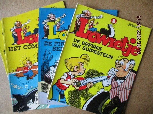 adv5773 lowietje, Eén stripboek, Ophalen, Gelezen