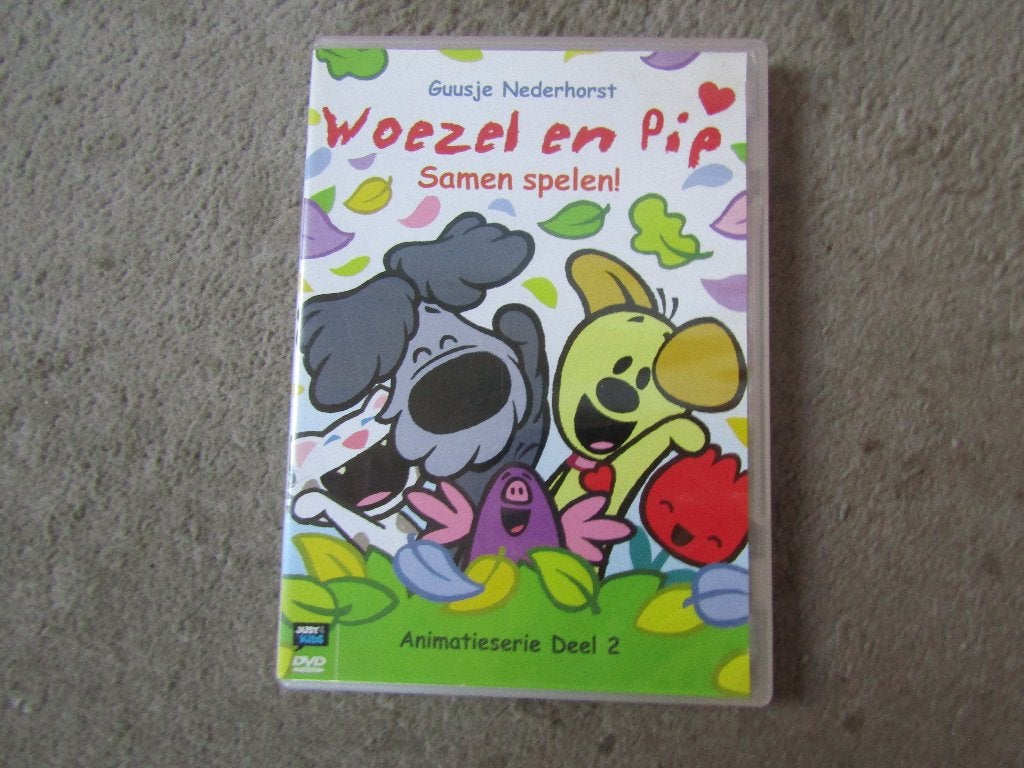 DVD: Woezel en Pip - Samen spelen, van Guusje Nederhorst, Gebruikt, Alle leeftijden, Overige genres, Overige typen