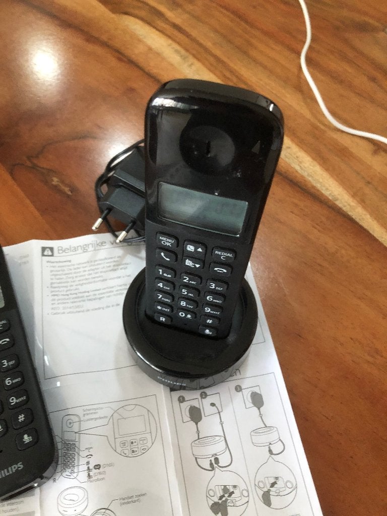 Philips DECT draadloze telefoon set, Telecommunicatie, Vaste telefoons | Handsets en Draadloos, Ophalen of Verzenden, Zo goed als nieuw