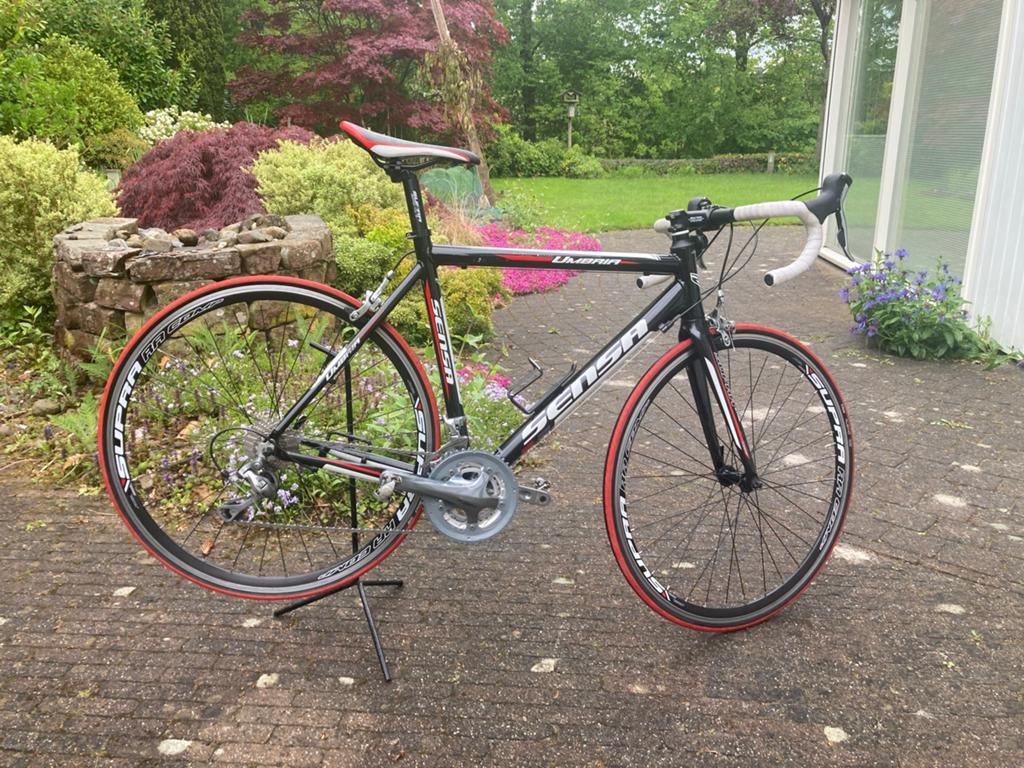 SENSA Umbria Racefiets - 54 cm, Fietsen en Brommers, Fietsen | Racefietsen, 28 inch, Gebruikt, Aluminium, Meer dan 20 versnellingen