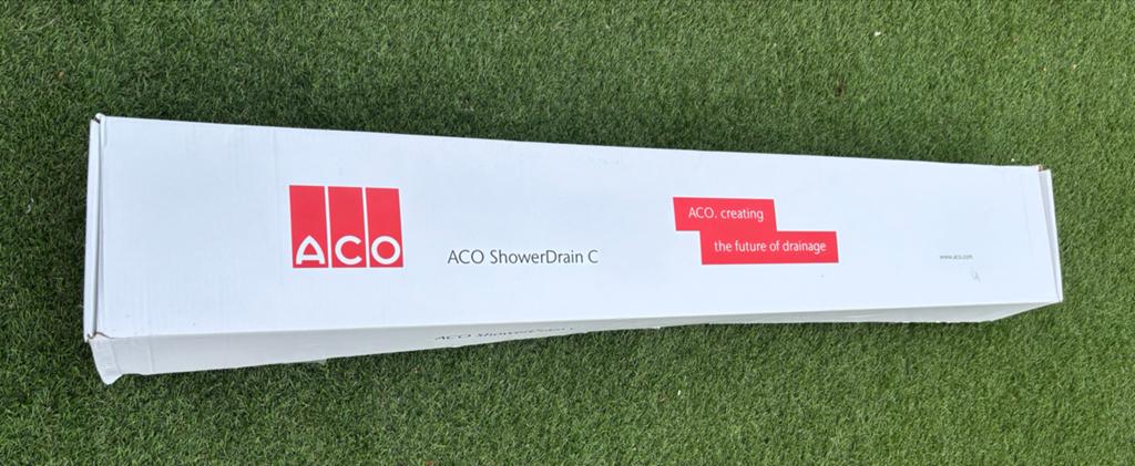 ACO ShowerDrain C 985LH met flens en rooster - Nieuw in doos, Ophalen, Nieuw, Rvs, Douche
