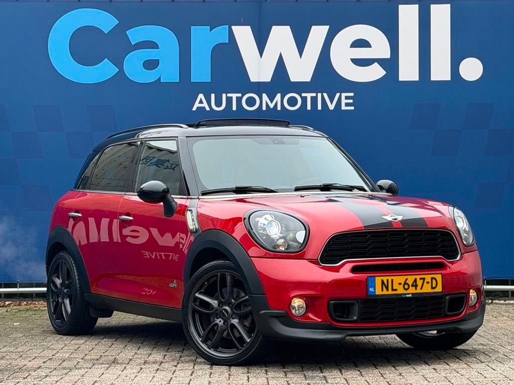 Mini Mini Countryman 1.6 John Cooper S ALL4 1e Eigenaar|Navi, Auto's, Euro 5, 1380 kg, Gebruikt, Zwart