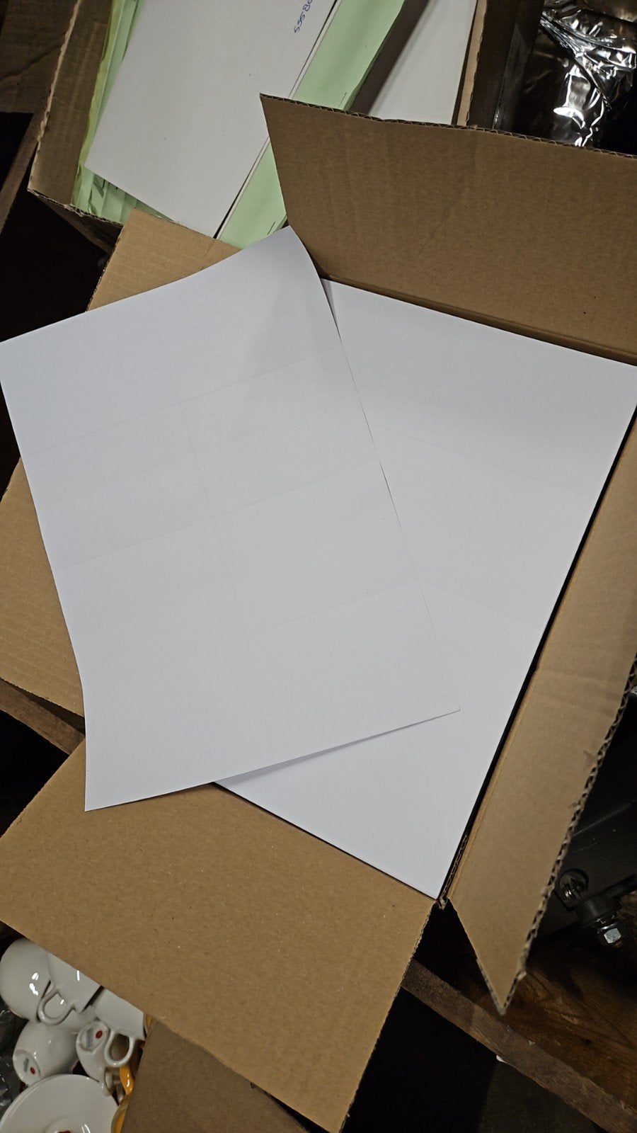prijskaartjes verkoopkaartjes blanco, Diversen, Ophalen of Verzenden, Nieuw