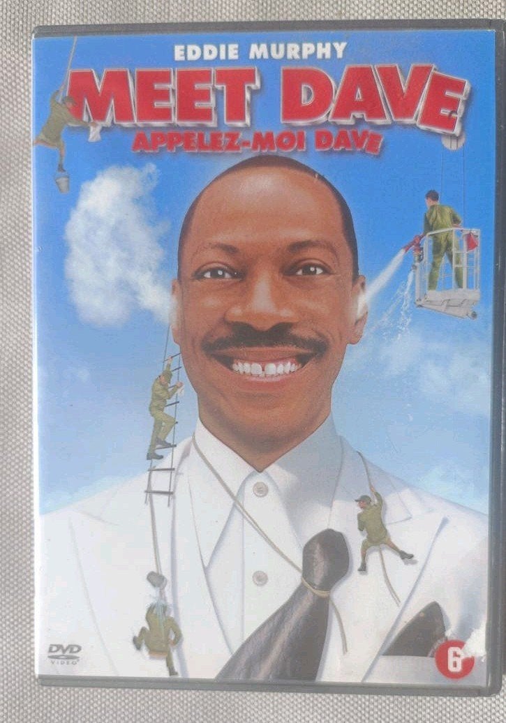 Meet Dave (Appelez-moi Dave) DVD - Eddie Murphy Komedie, Nederlands, Ophalen of Verzenden, Vanaf 6 jaar, Nederlands