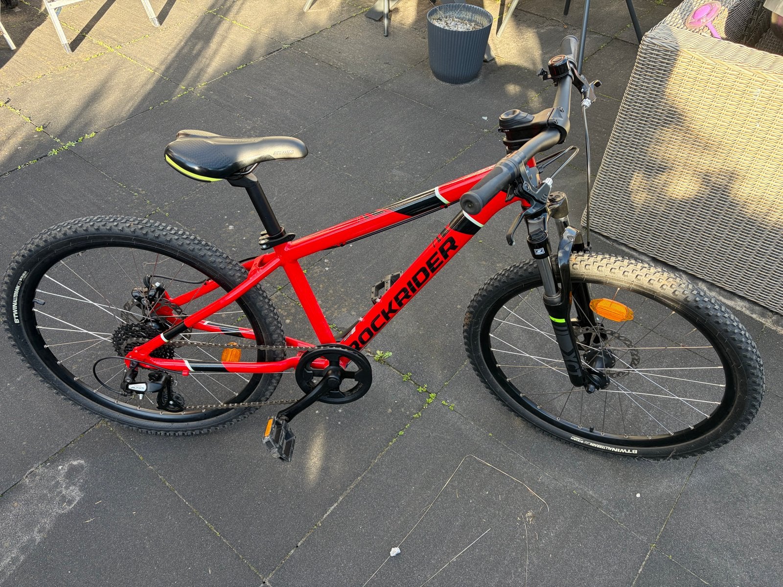 Rockrider ST900 24 inch kinder mountainbike, Ophalen, Zo goed als nieuw, Schijfrem, 20 inch of meer