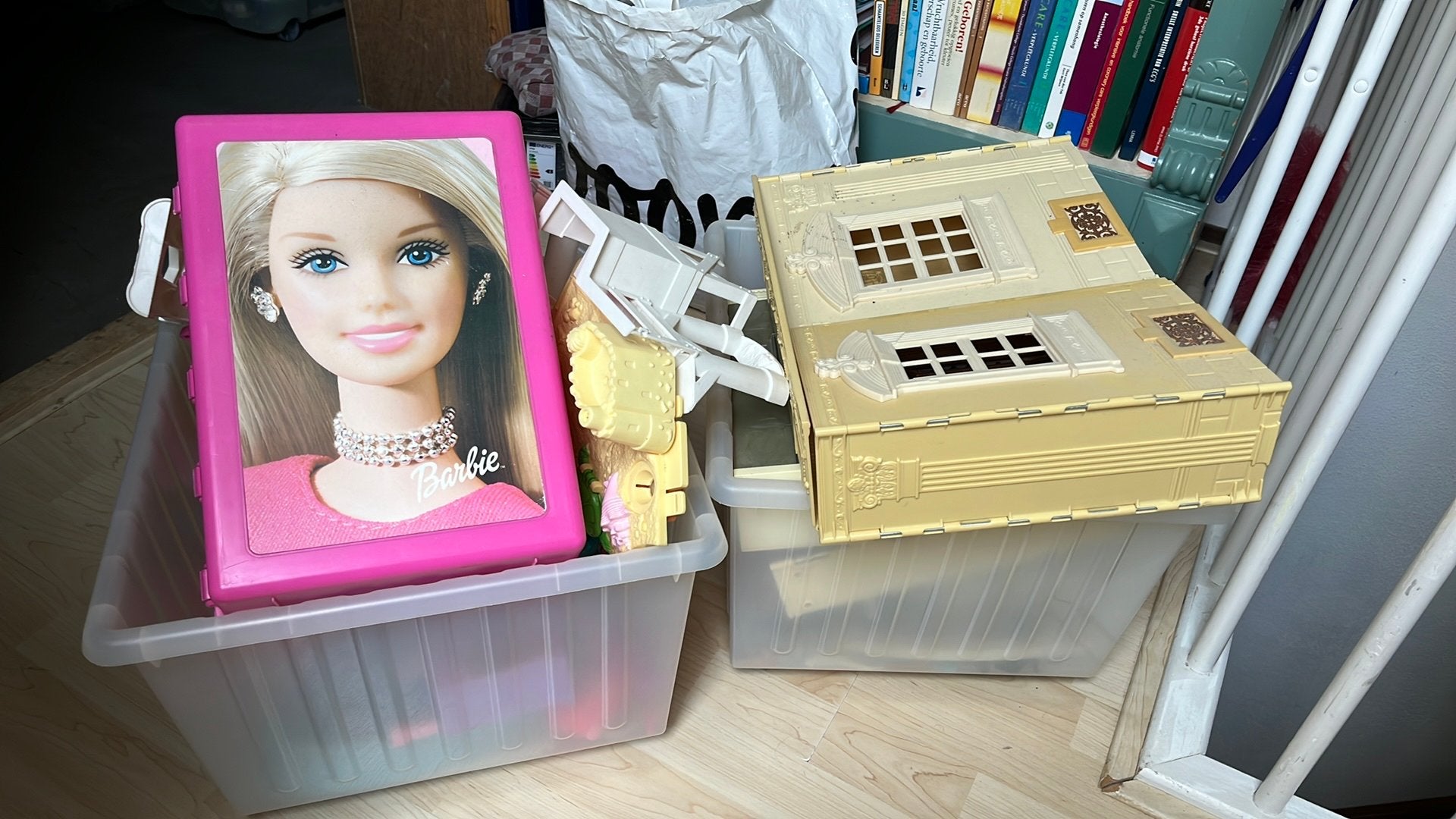 Verzameling Barbie spullen(geen poppen), Ophalen, Gebruikt