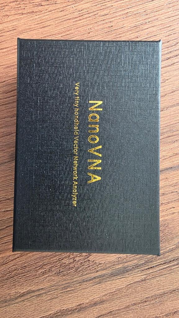 NanoVNA Network Analyzer, Ophalen of Verzenden, Zo goed als nieuw, Zender en Ontvanger