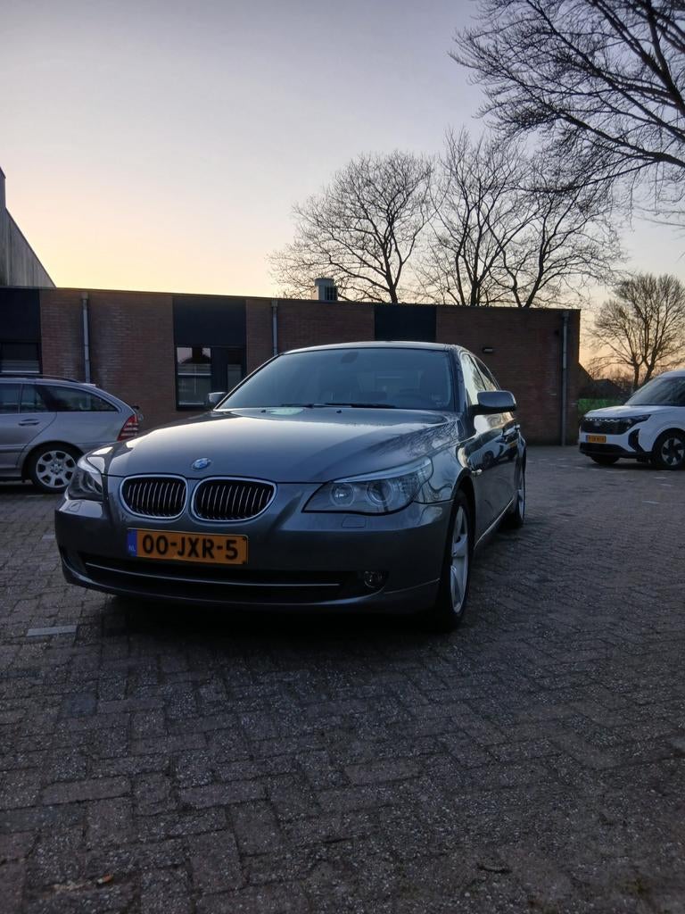 BMW 523i, Auto's, BMW, Automaat, Zwart, Particulier, Sedan