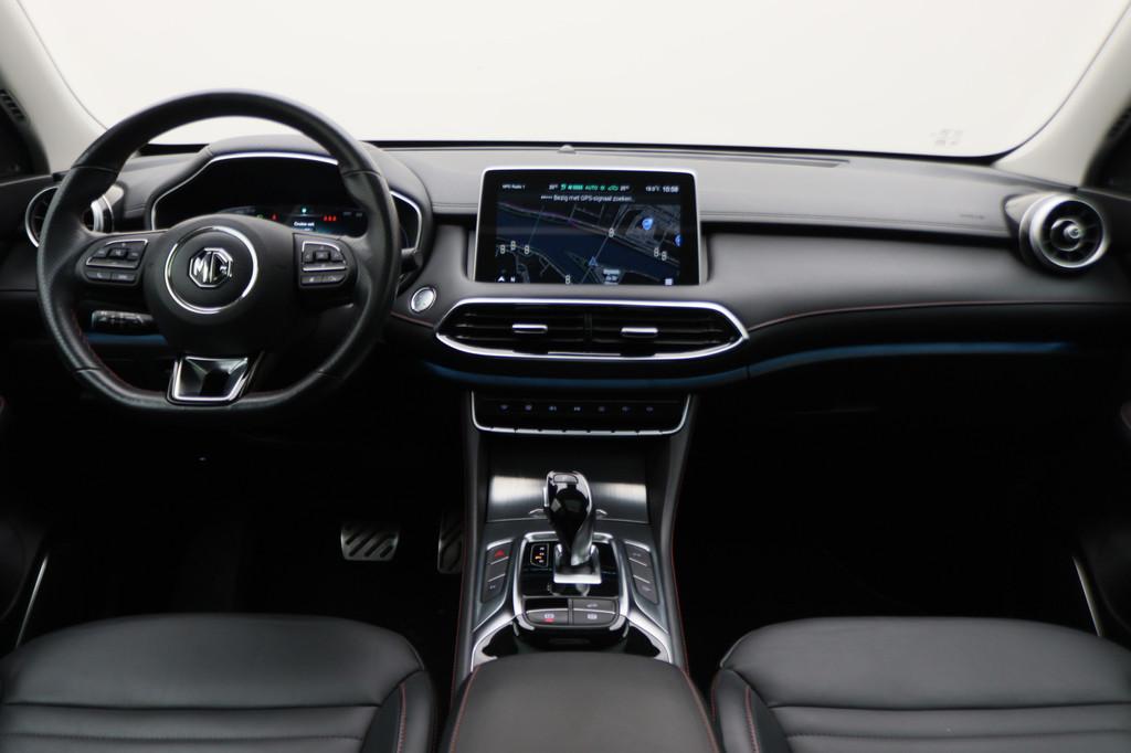 MG EHS 1.5 TGDI `PHEV Luxury Leer, 360 Camera, ACC, Panora, Auto's, Gebruikt, 4 cilinders, Adaptive Cruise Control, Wit
