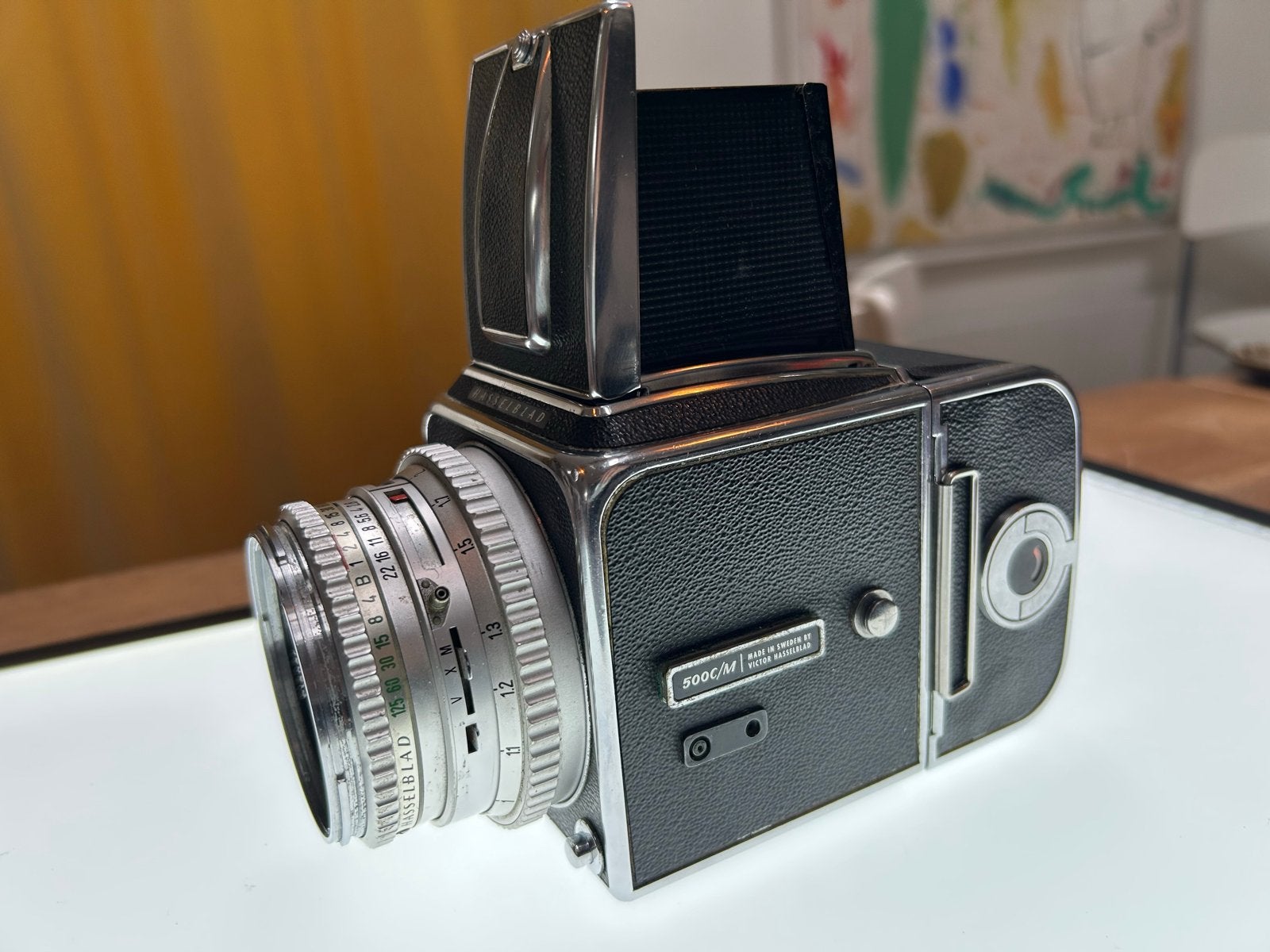 Hasselblad 500C/M Planar 80mm met CLE  !, Ophalen of Verzenden, Zo goed als nieuw, Spiegelreflex, Overige Merken