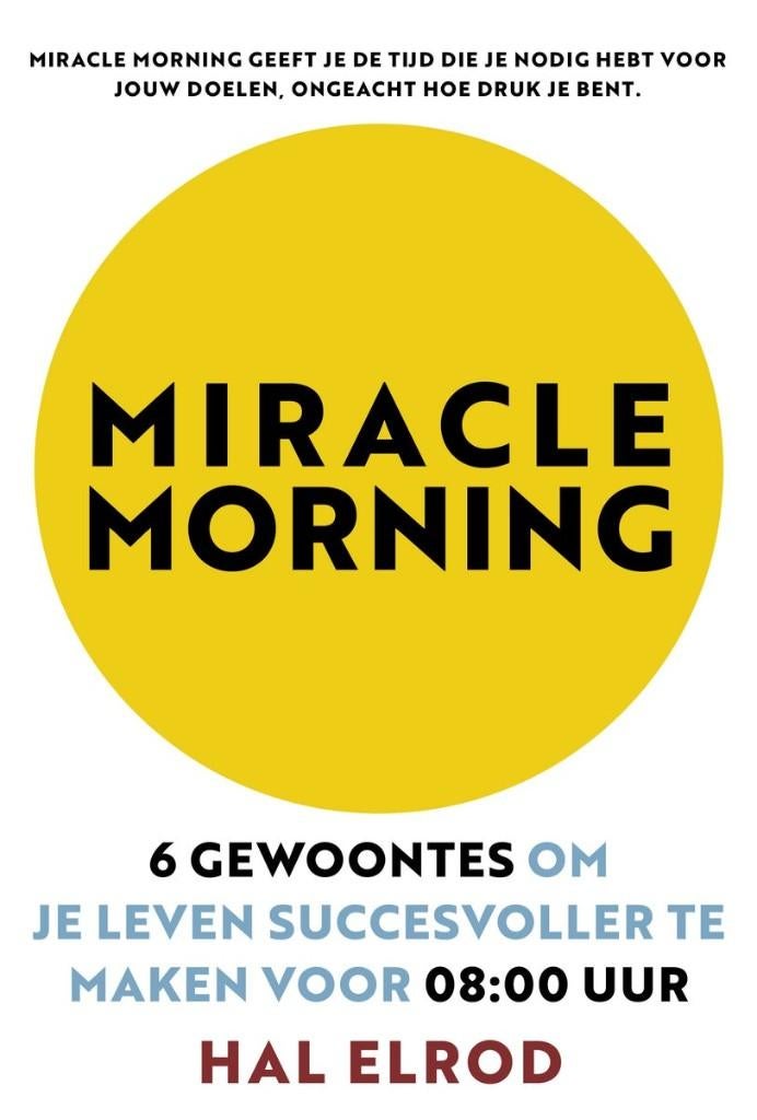 9789021572291 Miracle Morning NL versie, Ophalen of Verzenden