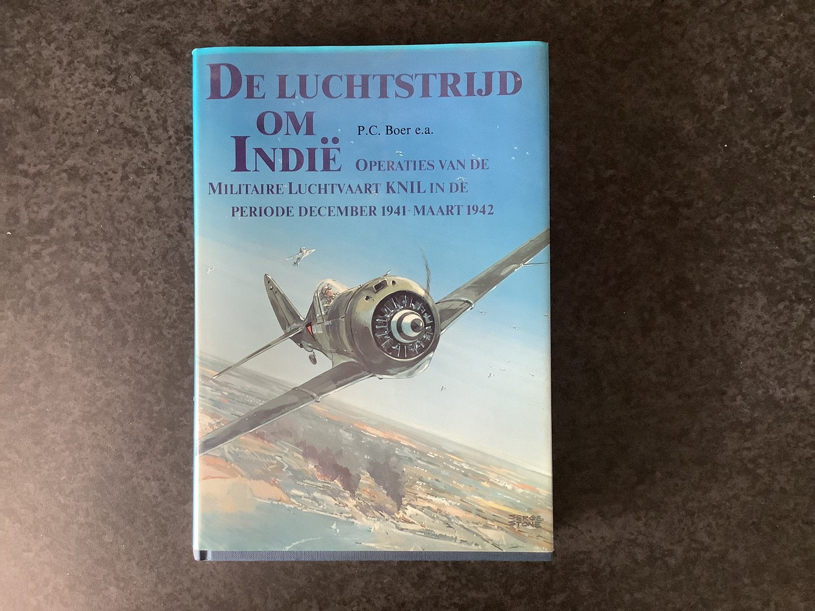De luchtstrijd om Indië : operaties van de ML KNIL 41/42, Ophalen of Verzenden, Tweede Wereldoorlog, Zo goed als nieuw