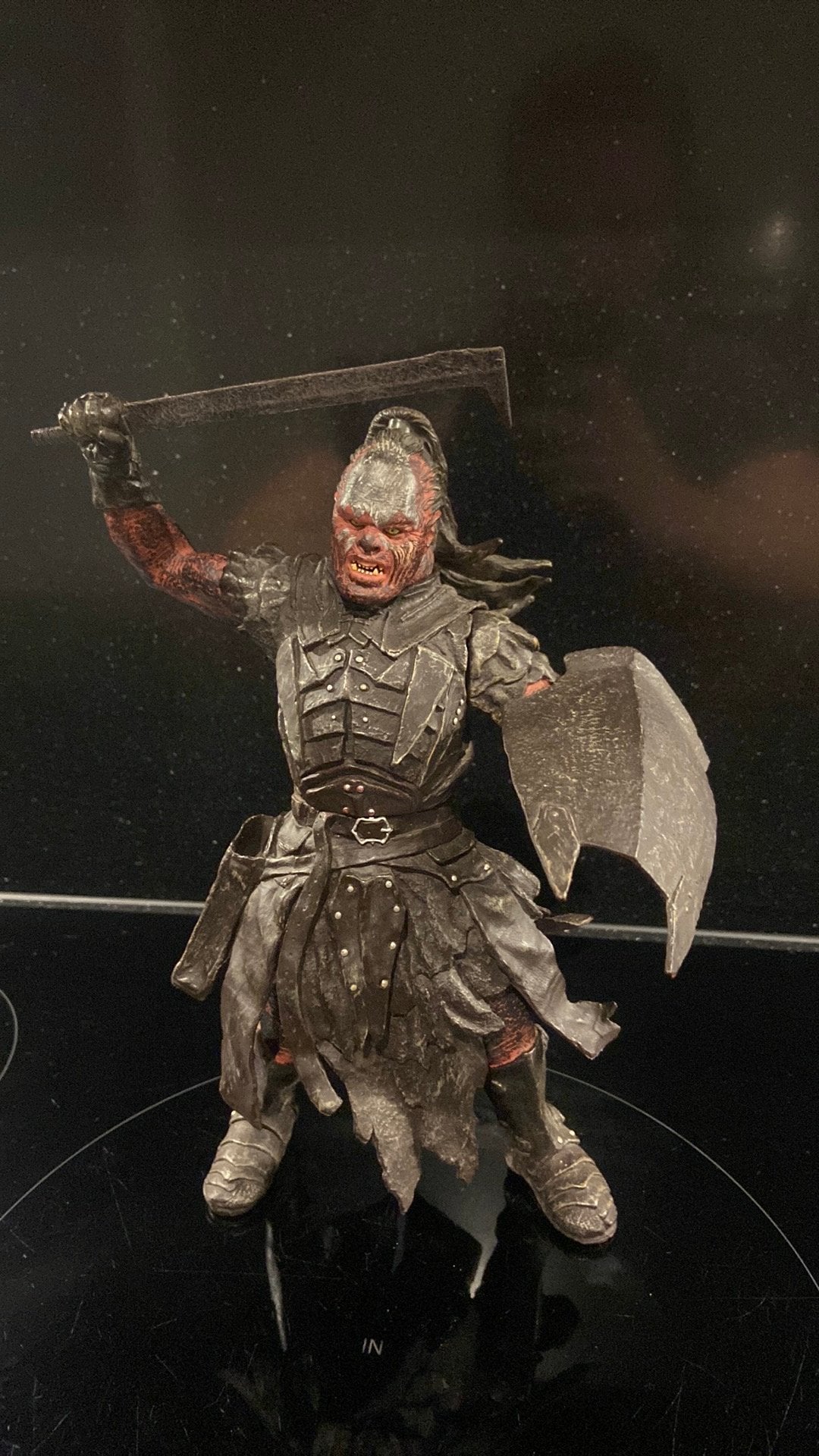 Lord of the Rings: Groot beeld Lurtz, Verzamelen, Lord of the Rings, Ophalen of Verzenden, Zo goed als nieuw, Beeldje of Buste