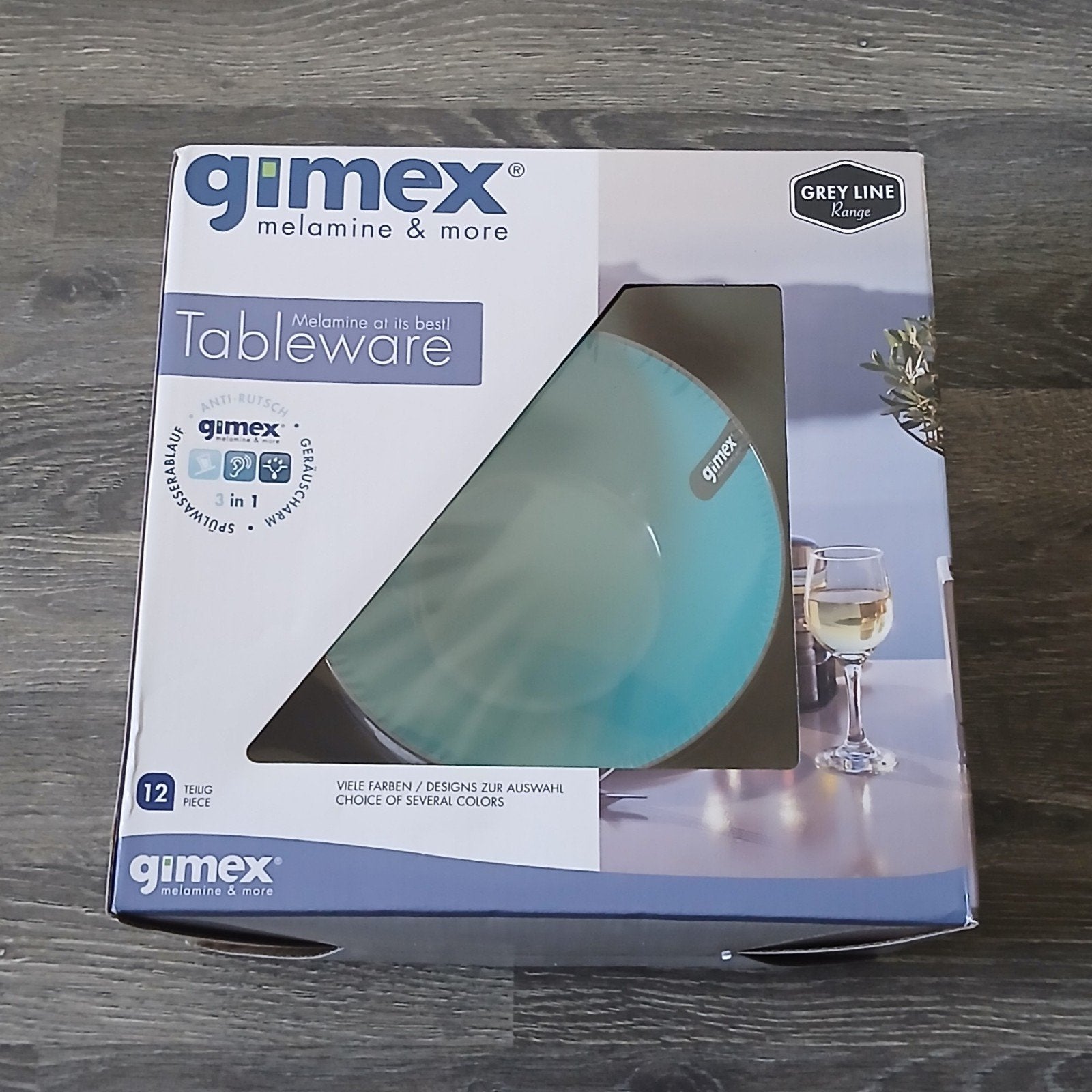 Gimex Melamine&more set NIEUW! 12 delig, Overige materialen, Overige merken, Nieuw, Ophalen of Verzenden