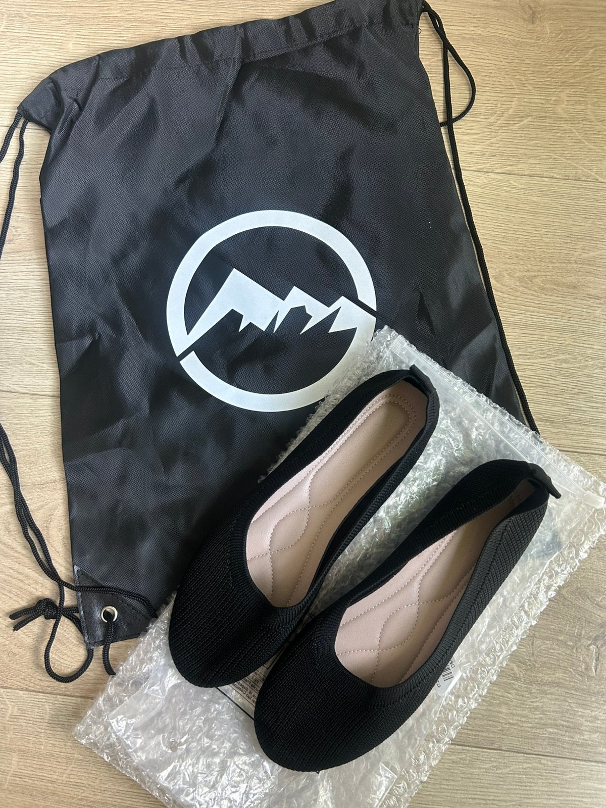 Ergonomische ballerina’s, Zwart, Nieuw, Ballerina's, Ophalen of Verzenden