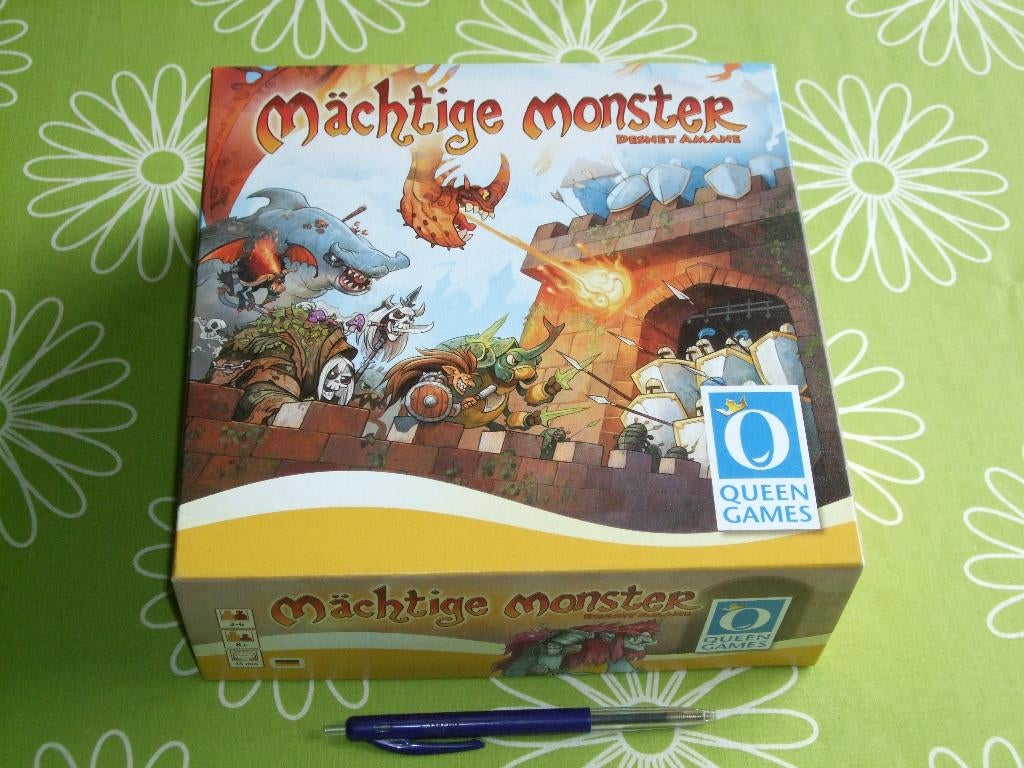 Mächtige Monsters - Duitstalig semi-coöperatief kaartspel, Vijf spelers of meer, Ophalen of Verzenden, Zo goed als nieuw