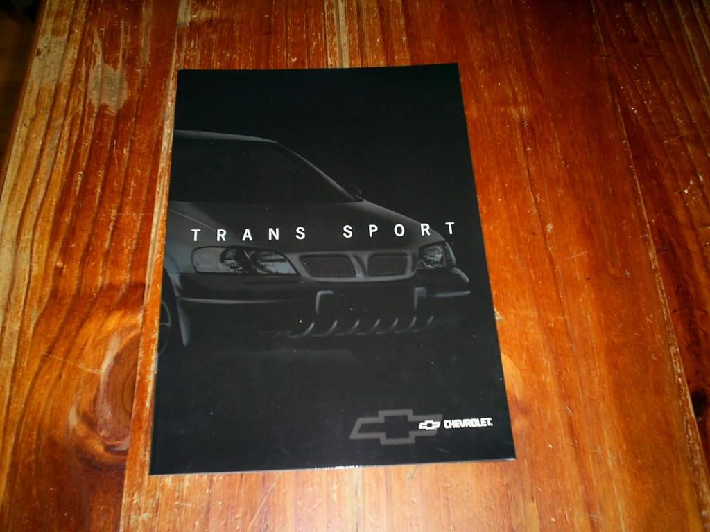 Chevrolet Trans Sport 1997 18 pag., Verzenden, Zo goed als nieuw, Chevrolet