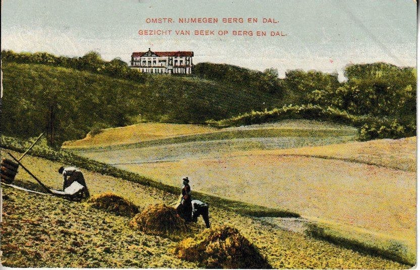 GEZICHT van BEEK op BERG en DAL - 1903, Verzamelen, Ansichtkaarten | Nederland, Ophalen of Verzenden, Voor 1920, Gelopen, Gelderland