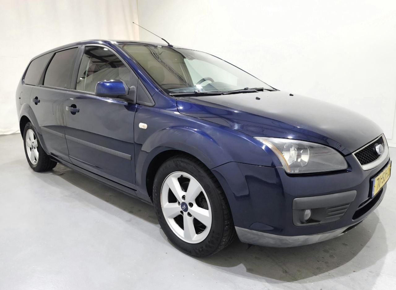 Ford Focus Wagon 1.6-16V Futura Automaat (bj 2006), 1596 cc, Blauw, Stationwagon, Henry-Ford-Straße  1 ,50735, Köln, Deutschland