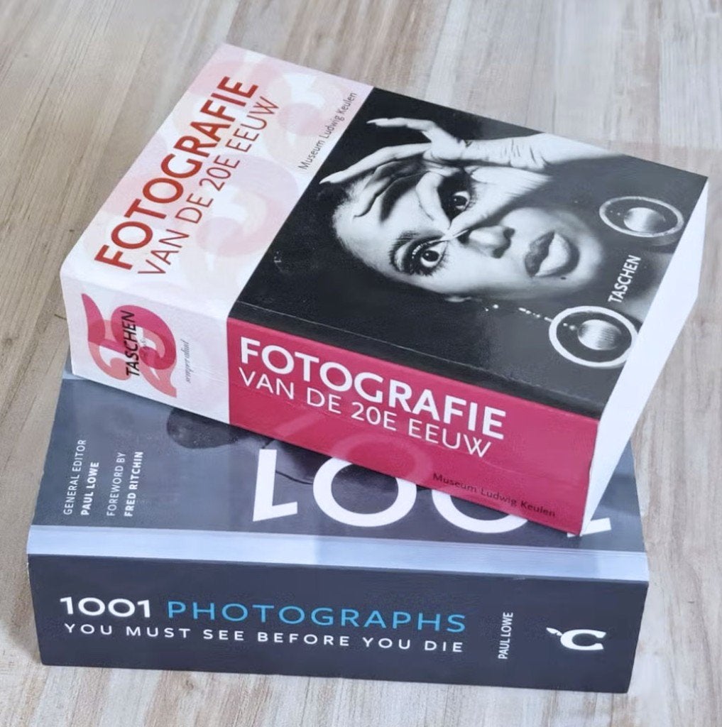 2x Fotografie boeken: 1001 Photographs & Fotografie 20e Eeuw, Boeken, Ophalen of Verzenden, Zo goed als nieuw, Fotografie algemeen