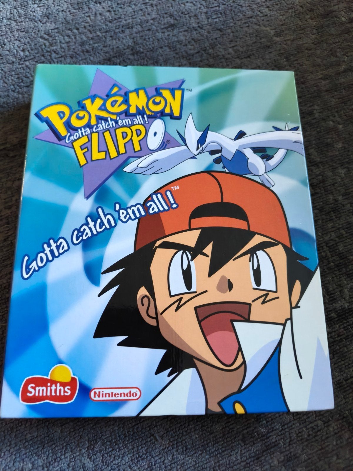 Zeldzame Pokémon Flippo Map Smiths (2001) + Extra 3D & Train, Ophalen of Verzenden, Verzameling, Met verzamelmap(pen)