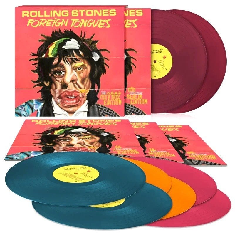 Rolling Stones Foreign Tongues 4 Dubbel LP City BOX SET, Boxset, Ophalen of Verzenden, Classic Rock, Geseald