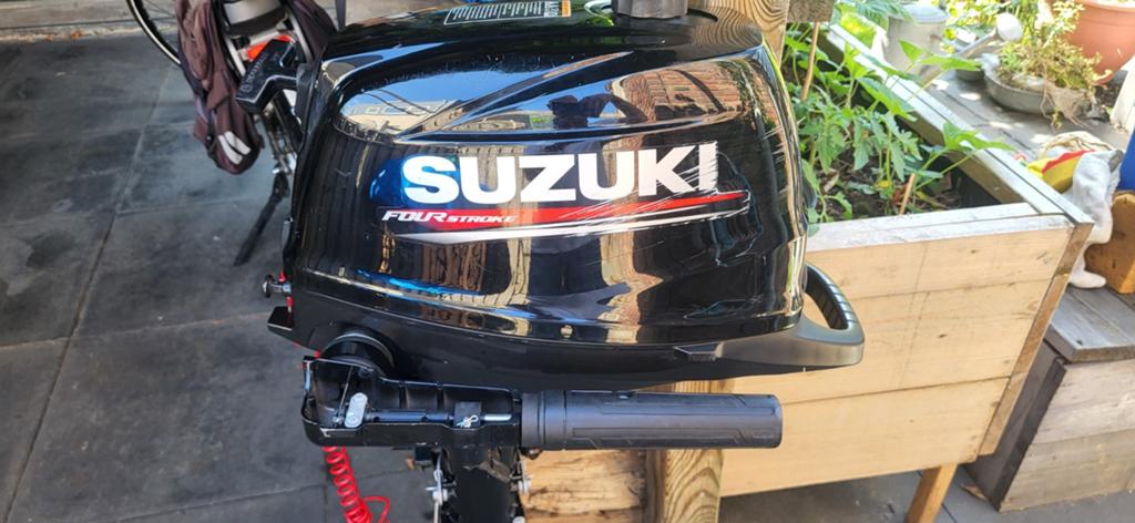 Suzuki 4pk-4takt Buitenboordmotor longtail, Ophalen, Gebruikt, Minder dan 5 pk, Viertaktmotor