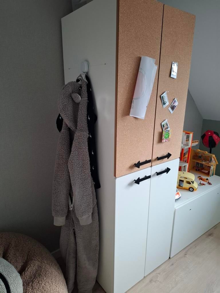 Ikea smastad kast (2x) met kurk, Huis en Inrichting, Ophalen, Zo goed als nieuw, 25 tot 50 cm, 50 tot 100 cm
