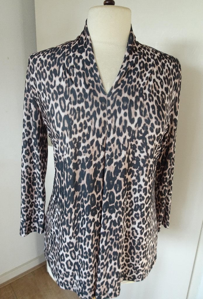 STRETCH SHIRT VAN STEPPIN OUT MAAT M, Maat 38/40 (M), Meerkleurig, Ophalen of Verzenden, Zo goed als nieuw