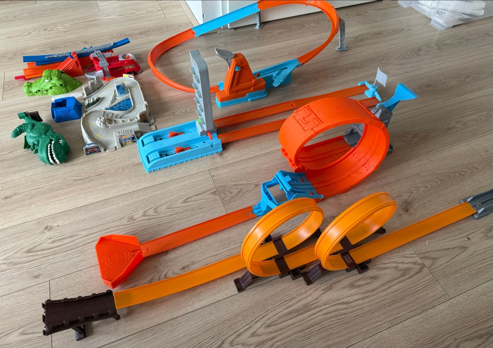 Hot Wheels Baanset, Ophalen, Gebruikt