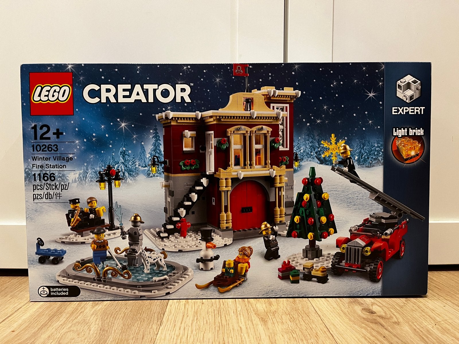 LEGO Creator Expert Winter Village Brandweerkazerne 10263, Ophalen of Verzenden, Nieuw