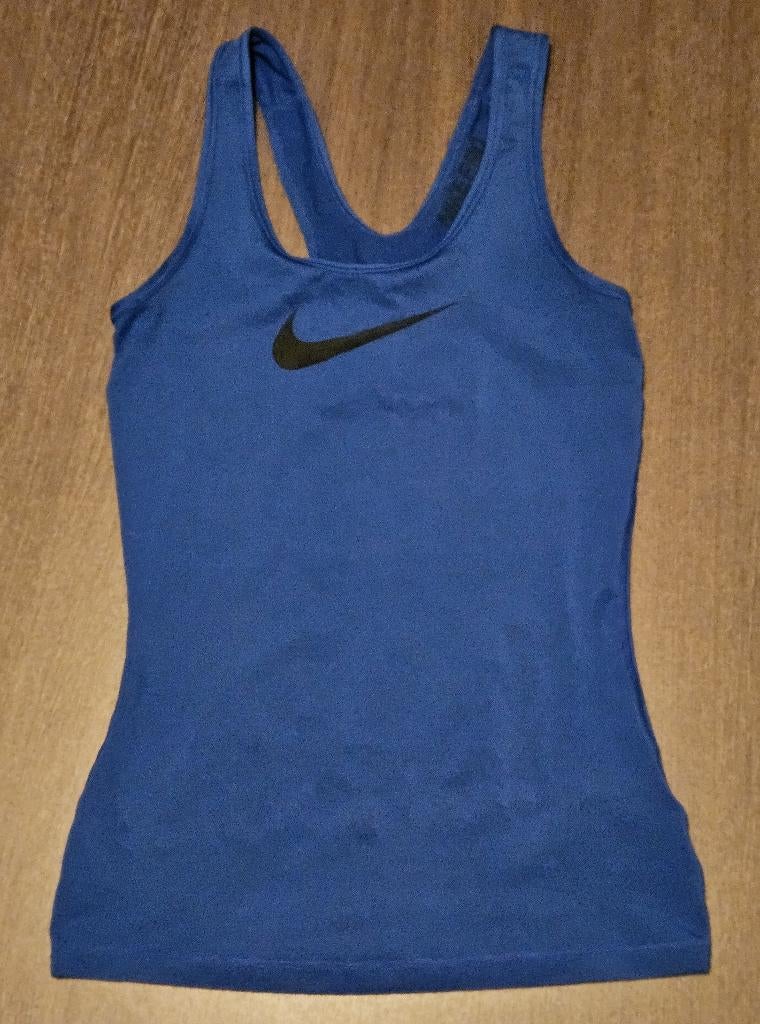 ZGAN Nike sporttop kobaltblauw | Mt XS/34, Kleding | Dames, Sportkleding, Nike, Maat 34 (XS) of kleiner, Verzenden, Blauw
