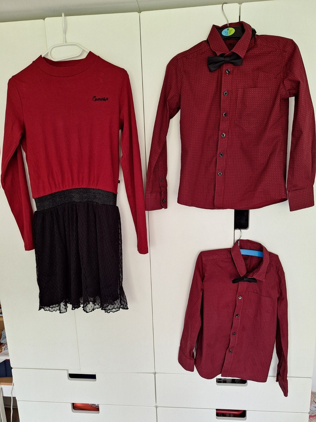 set feestkleding jurk / kerskleding, Kleding | Dames, Ophalen of Verzenden, Zo goed als nieuw, Maat 34 (XS) of kleiner