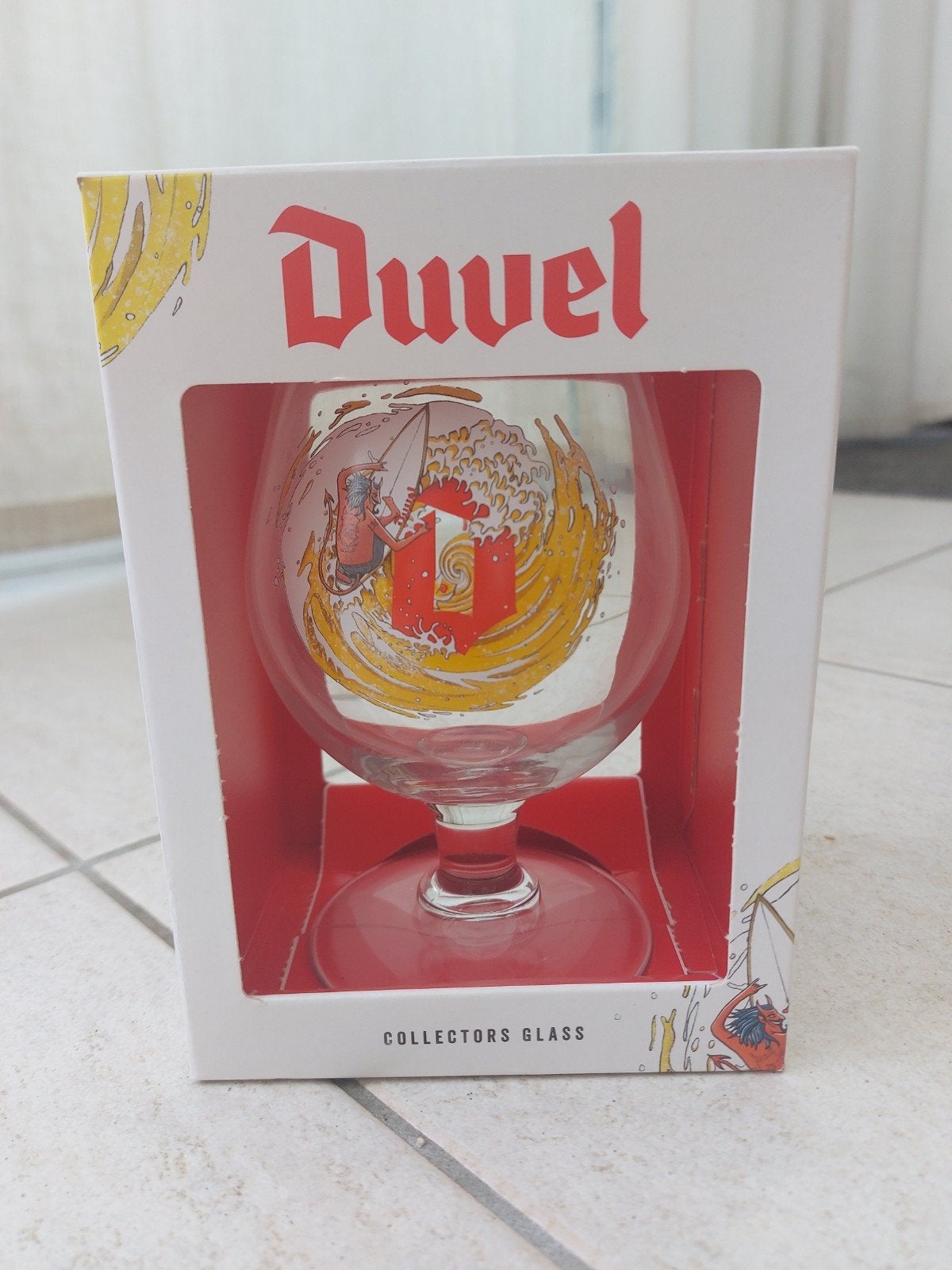 Duvel Collectors Glass - Kobe De Keyzer editie, Ophalen of Verzenden, Nieuw