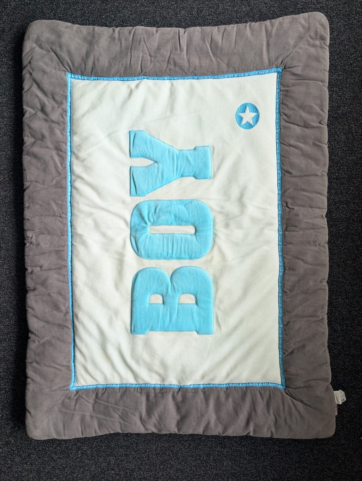 Boxkleed Boy Prenatal 105x77 cm, Ophalen of Verzenden, Gebruikt, Rechthoekig, Boxkleed