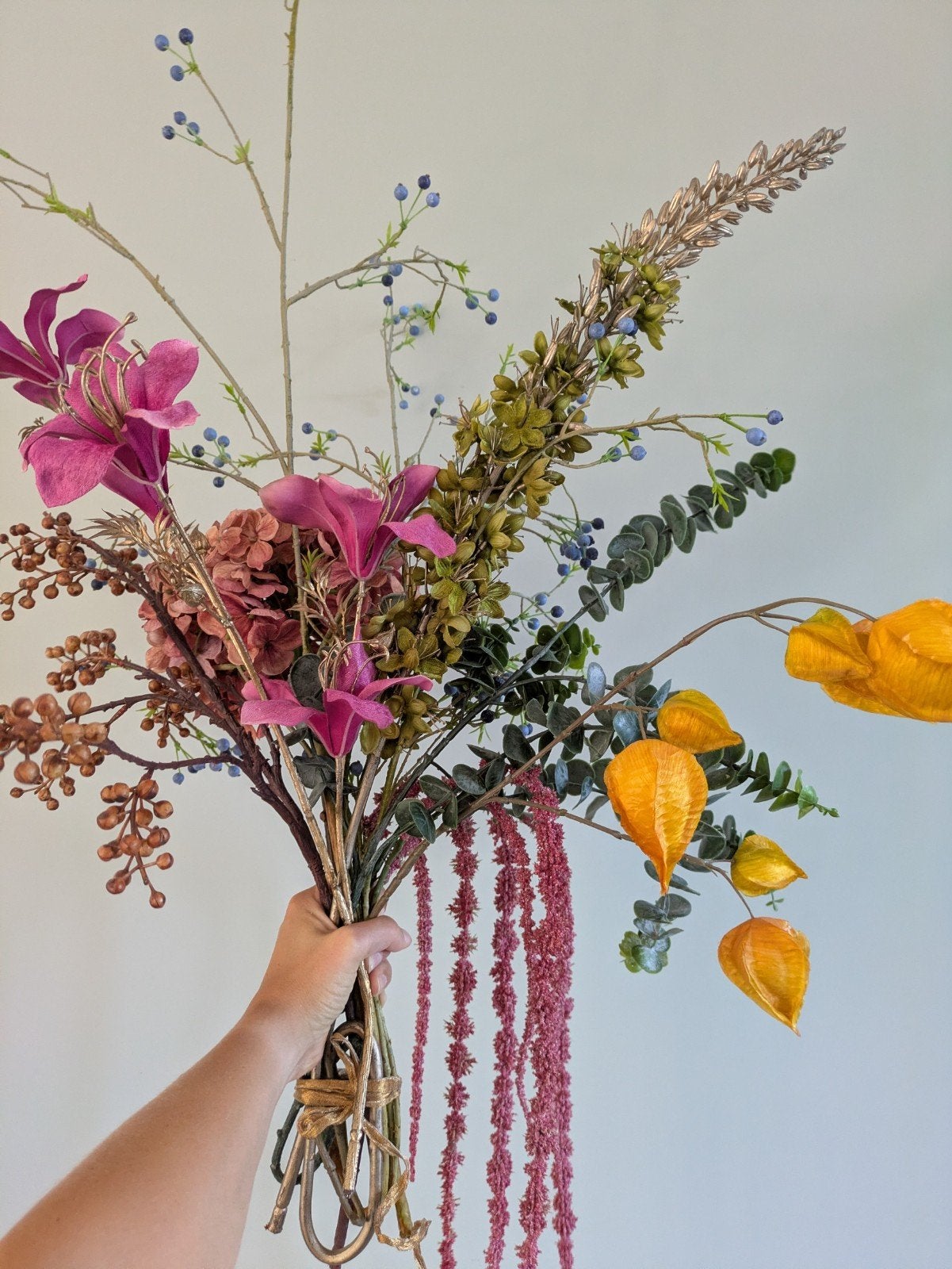 Kunstbloemen boeket, Huis en Inrichting, Woonaccessoires | Droogbloemen, Ophalen of Verzenden